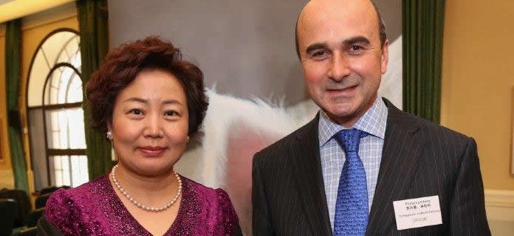 Philip Lymbery Ceo Of Compassion In World Farming And Ms Xi Executive President Of Iccaw