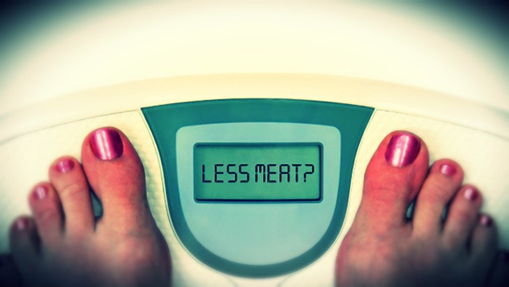 less meat