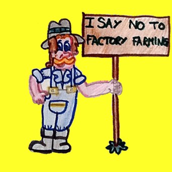 10-year-old Lucy takes on factory farming