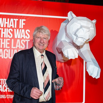 Stanley Johnson Announced as charity Patron for Compassion in World Farming