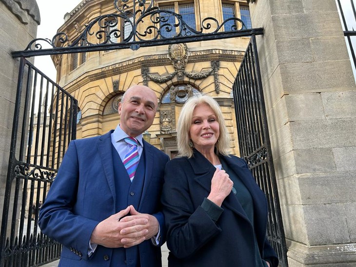 Global CEO Philip Lymbery and Dame Joanna Lumley