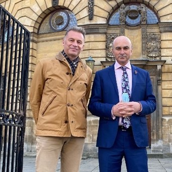 Chris Packham Honours Compassion Founder Peter Roberts