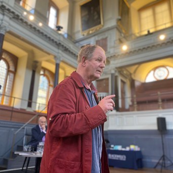 Michael Morpurgo delivers captivating lecture