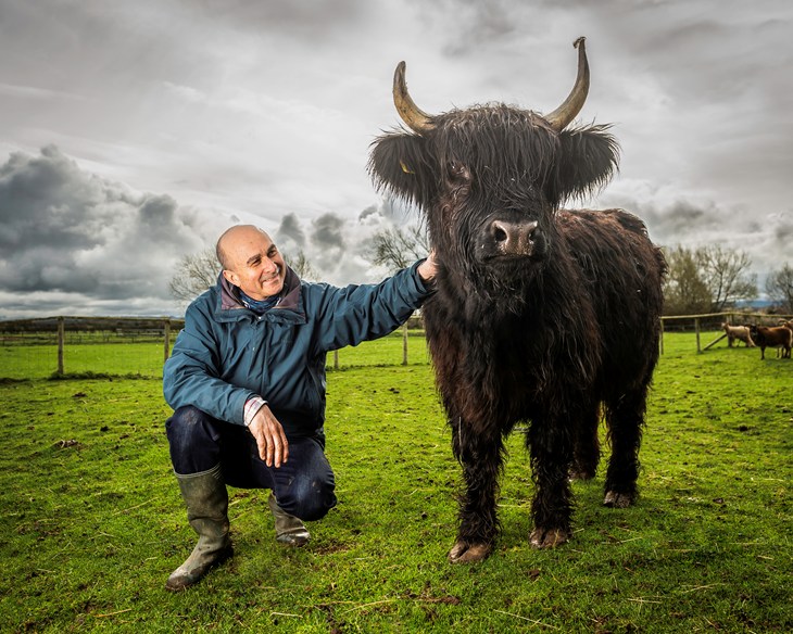 Philip at Farm Animal Sanctuary