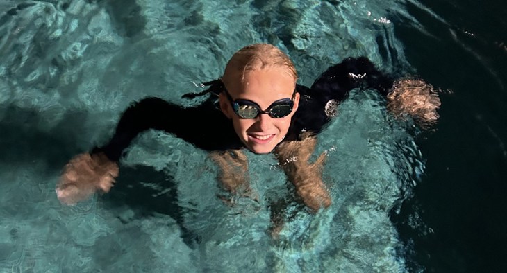 Lily S Swim For Octopus Training Promotional Photos For Lily S Swim For Octopuses. Lily Is Taking On An Open Water Swimming Fundraiser In Algarve In 2024